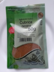 Čubrica červená 50g